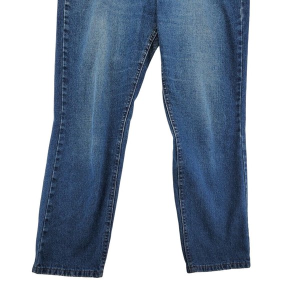 RIDERS By Lee Jeans Women's Straight Leg Denim 5-Pocket Reg. Fit Blue 16 - Picture 3 of 9